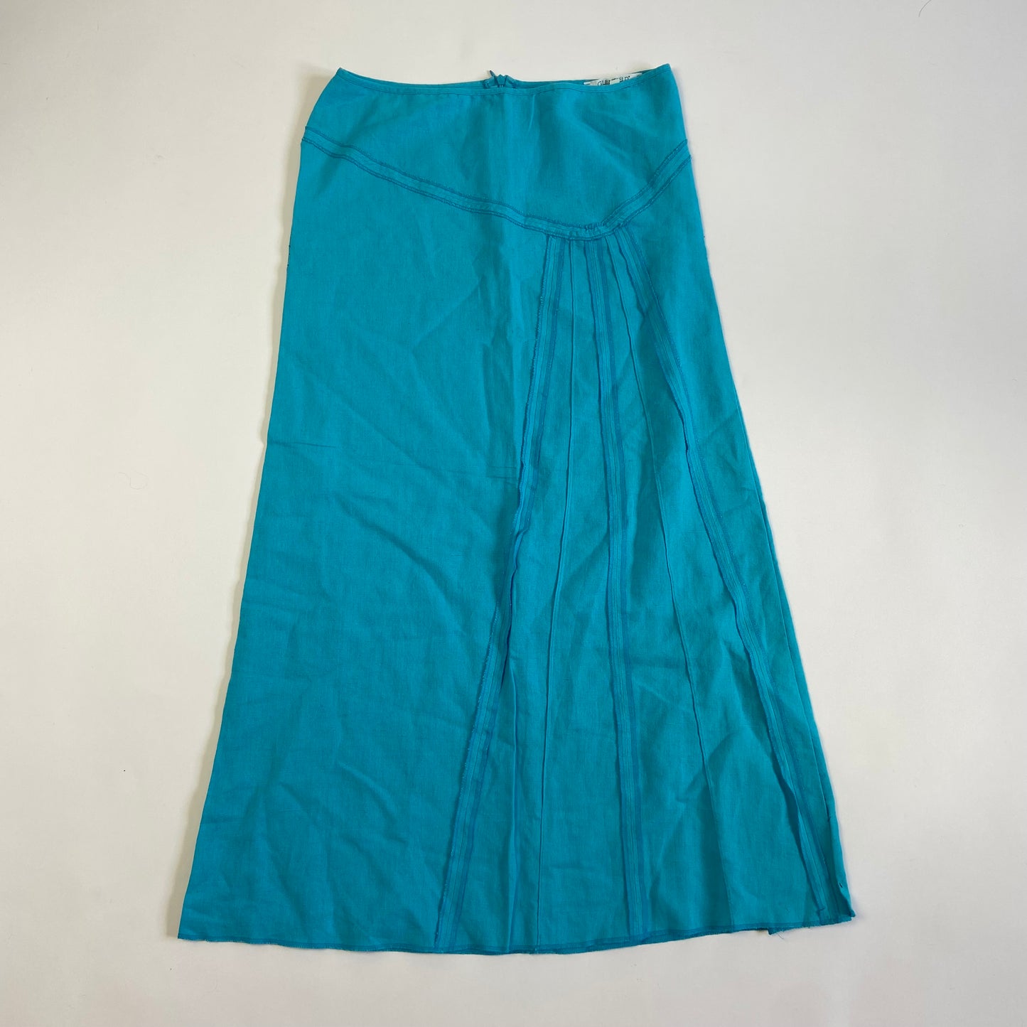 90s Blue Maxi Skirt - Size XS/S