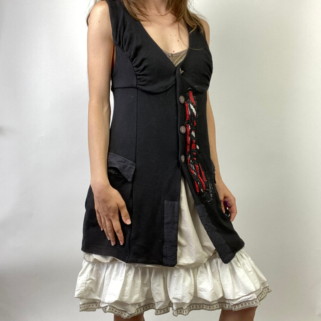 Legatte STQ Tunic Dress - Size S - Funky Cat