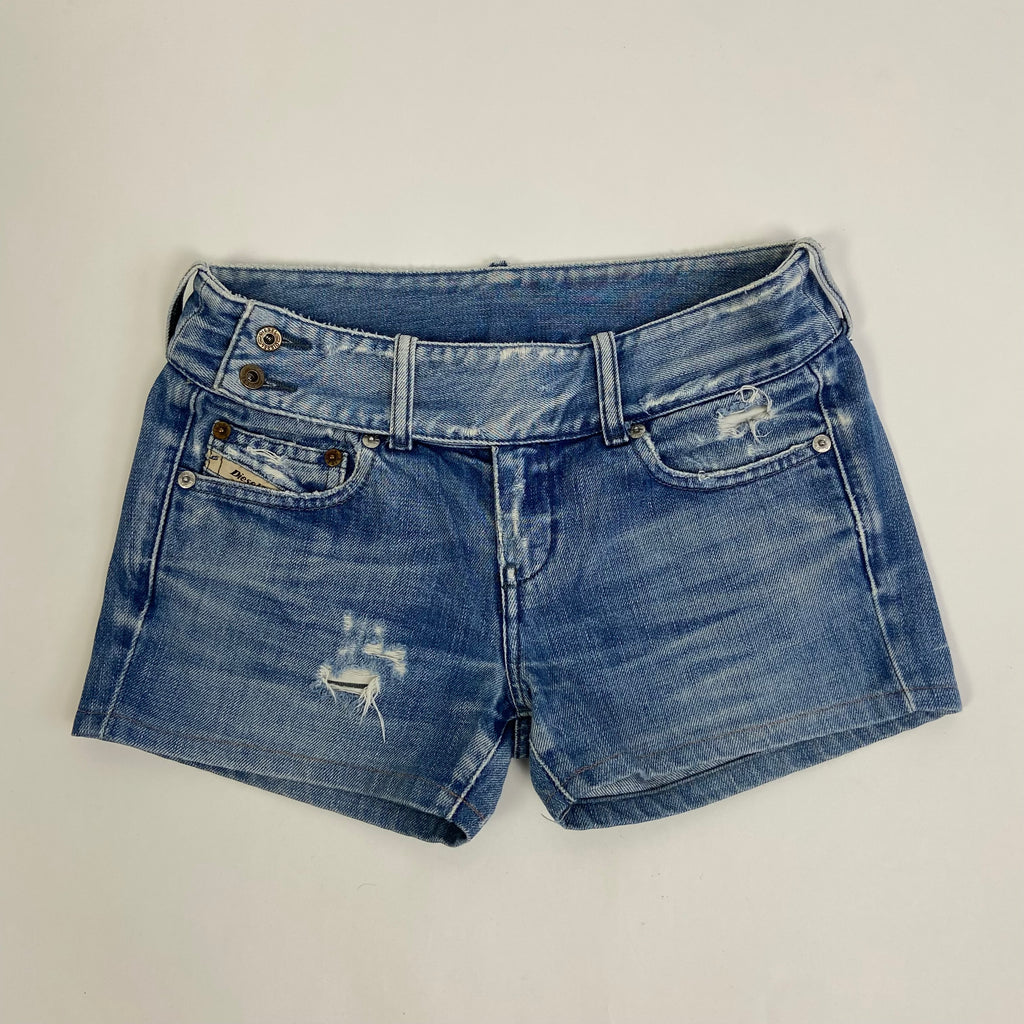 Diesel Belted Shorts - Size XS - Funky Cat