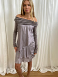 Cop Copine Off the Shoulder Top and Dress Set - Size S - Funky Cat