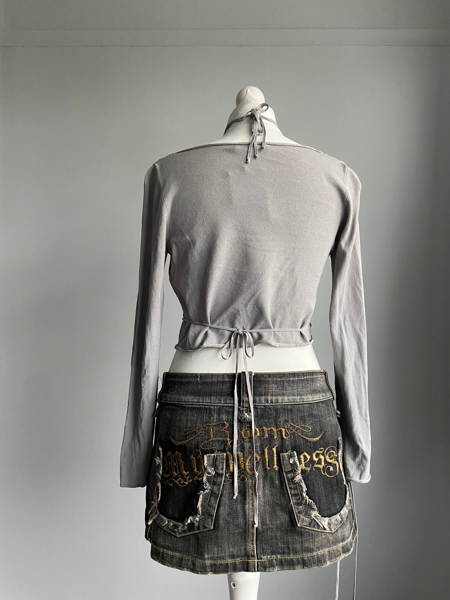 Sarah Pacini Avant Garde Wrap Top - One size