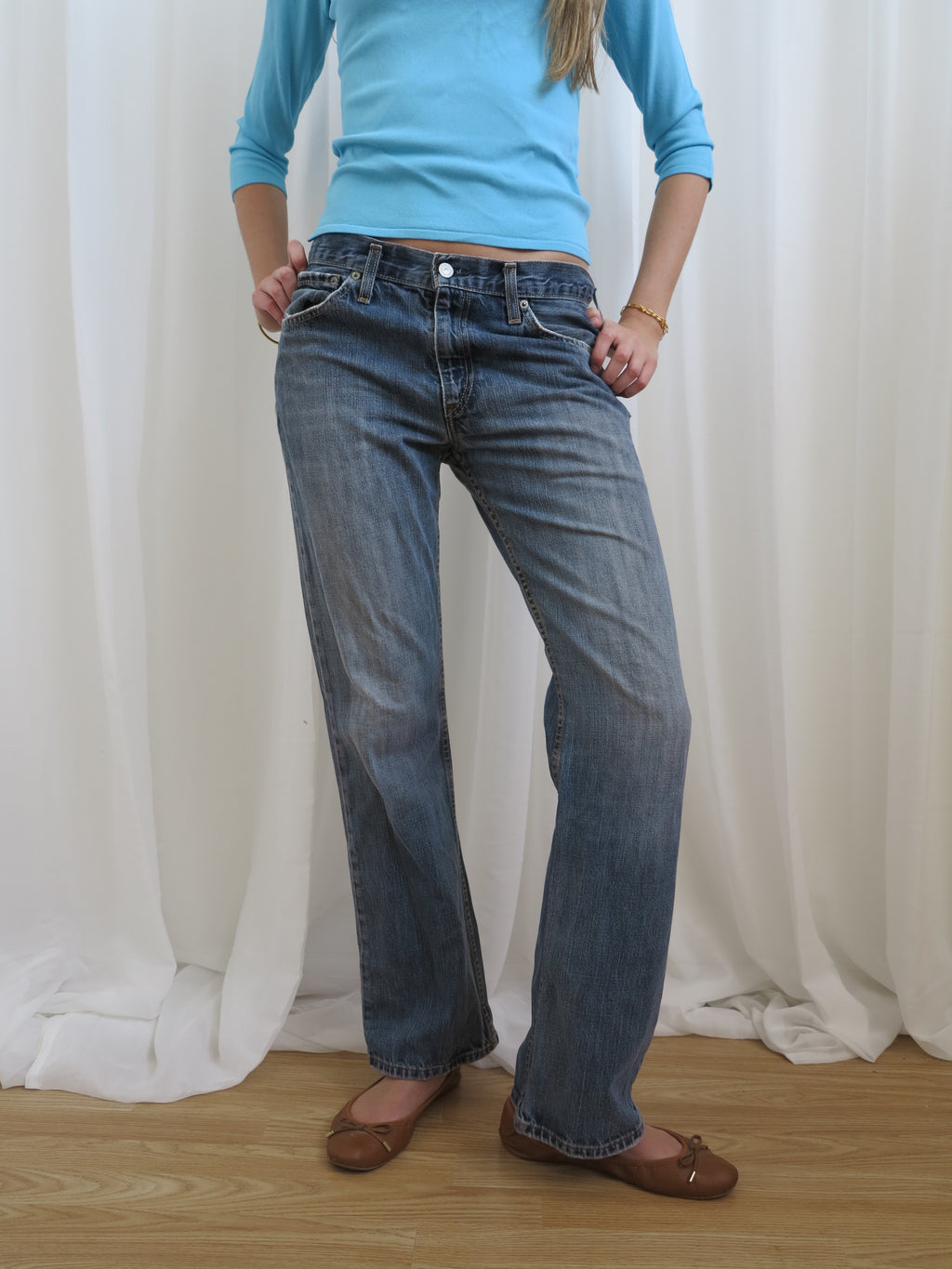 Vintage Levi's Straight Leg Jeans - Size 10