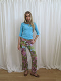 Abstract Print Funky Trousers - Size 8-10