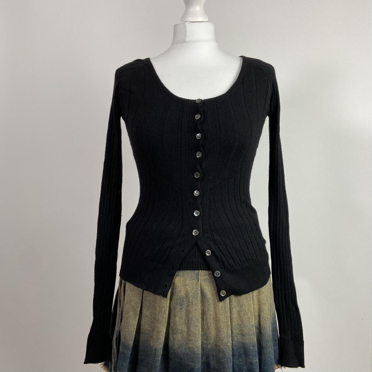 Dolce & Gabbana Ribbed Cardigan & Vest Set - Size XS - Funky Cat