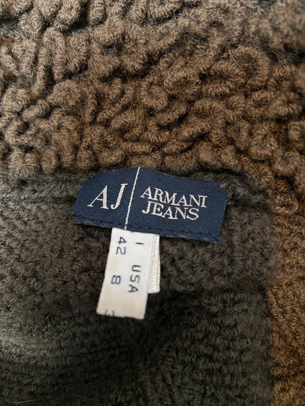 Vintage Armani Jeans Cardigan - Size M - Funky Cat