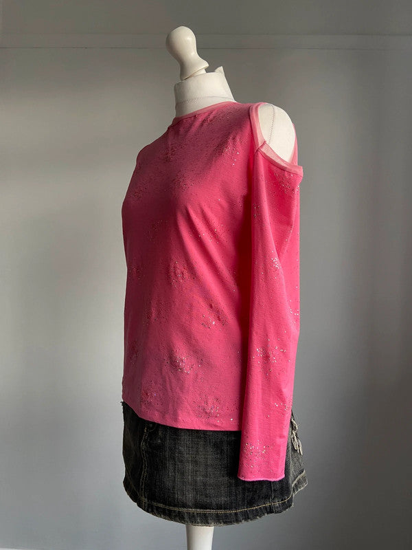 Vintage 00s Cut Out Top - Size L