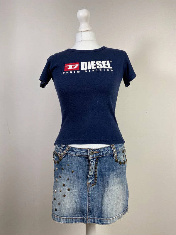 Diesel Vintage Baby Tee - Size S