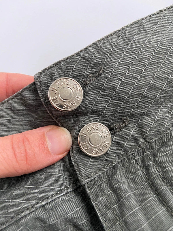 Vintage 00s Cargo Mini Skirt - Waist 33” - Funky Cat