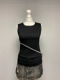 Diesel Zip Detail Vest - Size S - Funky Cat