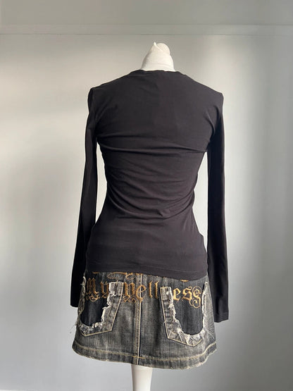 Moschino Long Sleeve Top - Size S