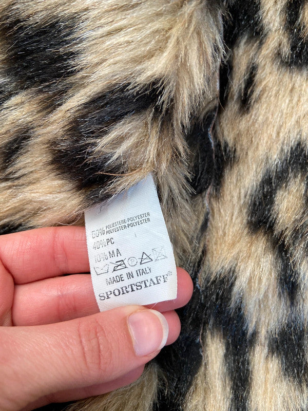 Vintage 00s Afghan Jacket - Size L - Funky Cat