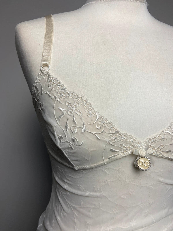 Dolce & Gabbana Embroidered Cami - Size S - Funky Cat