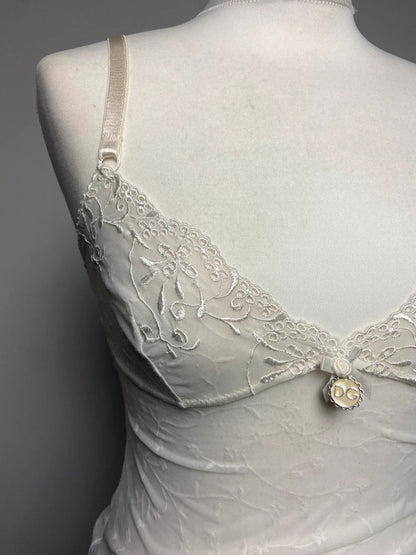 Dolce & Gabbana Embroidered Cami - Size S - Funky Cat