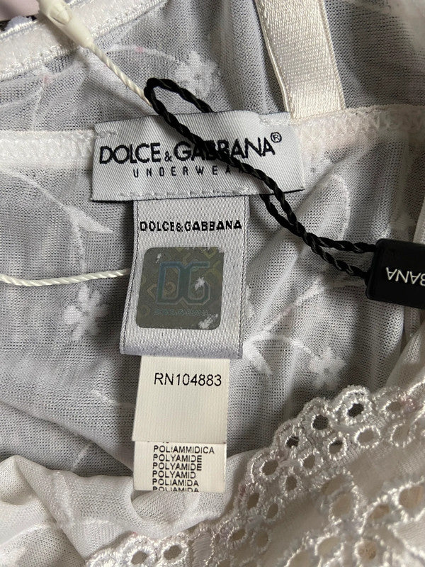 Dolce & Gabbana Embroidered Cami - Size S - Funky Cat
