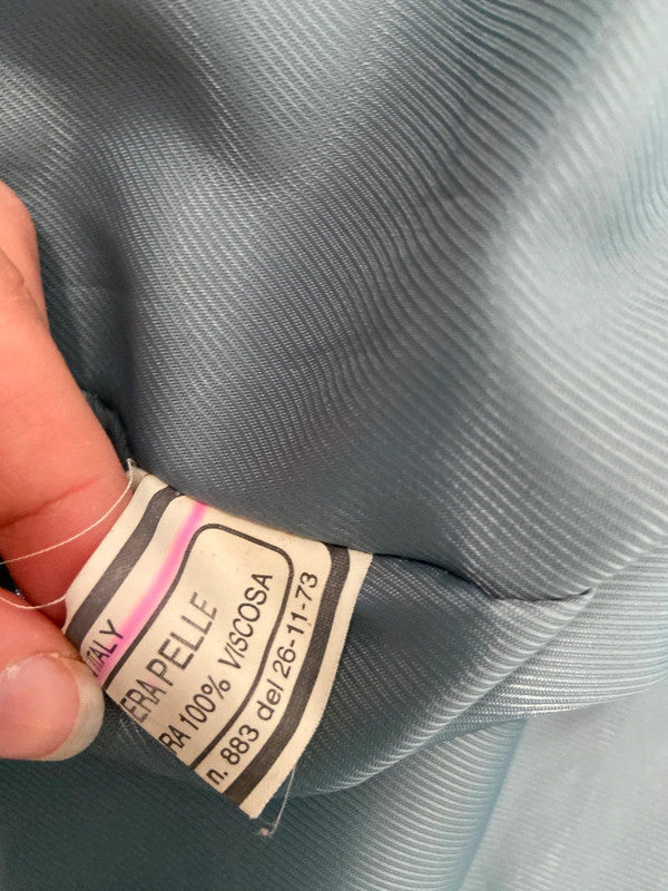 Vintage 90s Leather Jacket - Size S