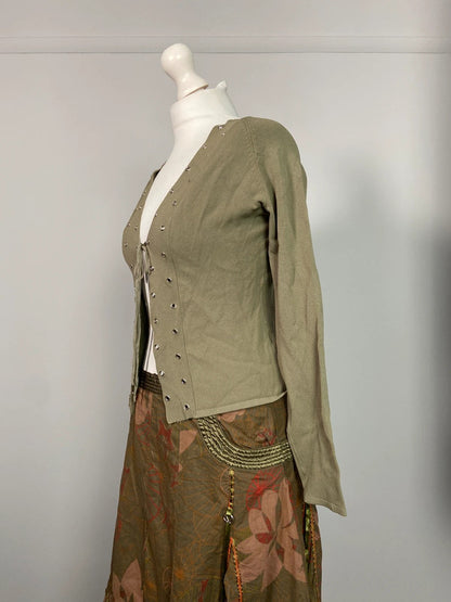 Vintage 00s Tie Top - Size M