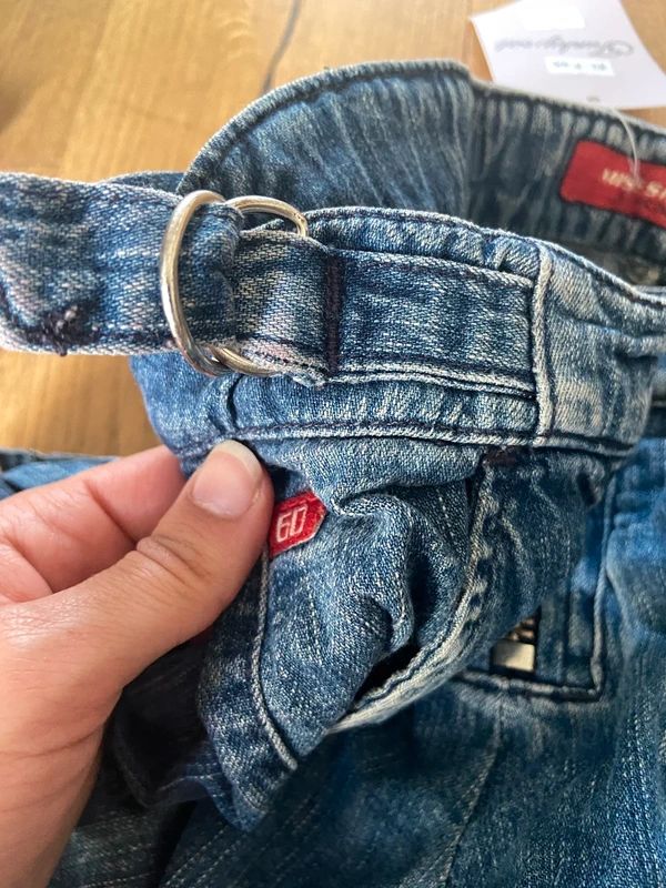 Miss Sixty Low Rise Cargo Jeans - Size 8-10