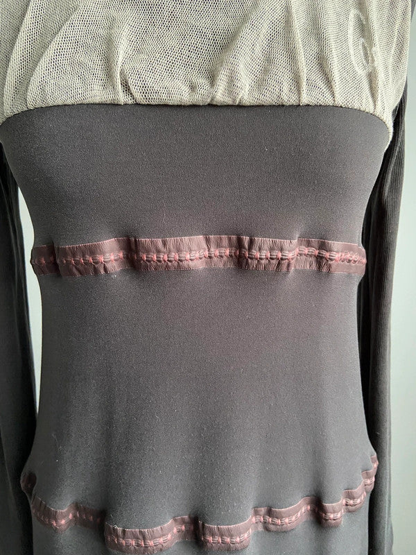 Cop Copine Asymmetrical Dress - Size M - Funky Cat