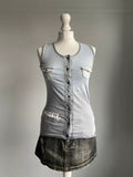 Diesel Vest Top - Size S/M - Funky Cat