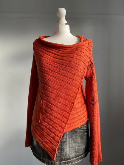 Cop Copine Wrap Jumper - Size S/M