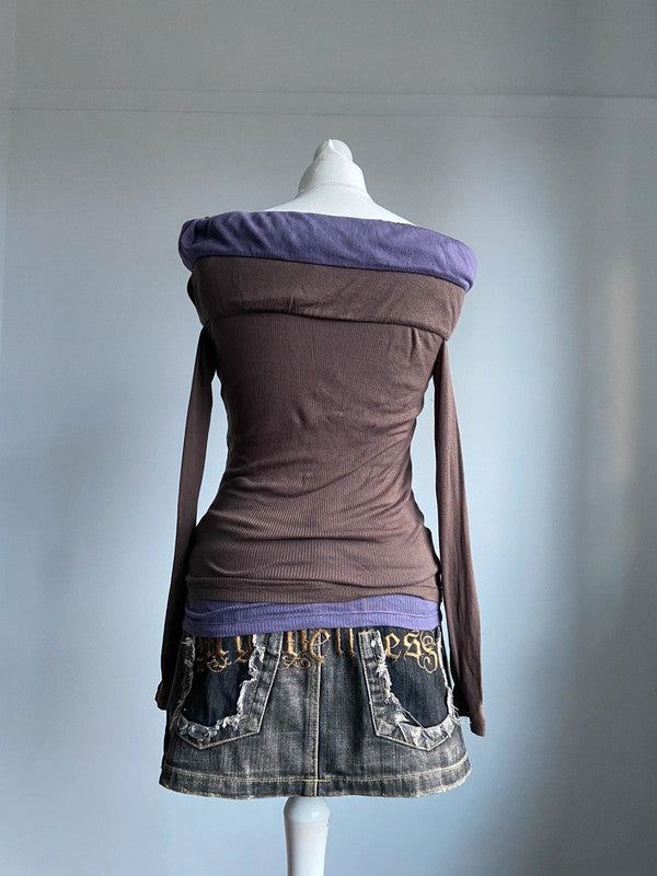 Cop Copine Off the Shoulder Top - Size S