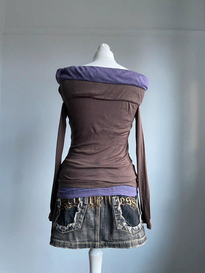 Cop Copine Off the Shoulder Top - Size S