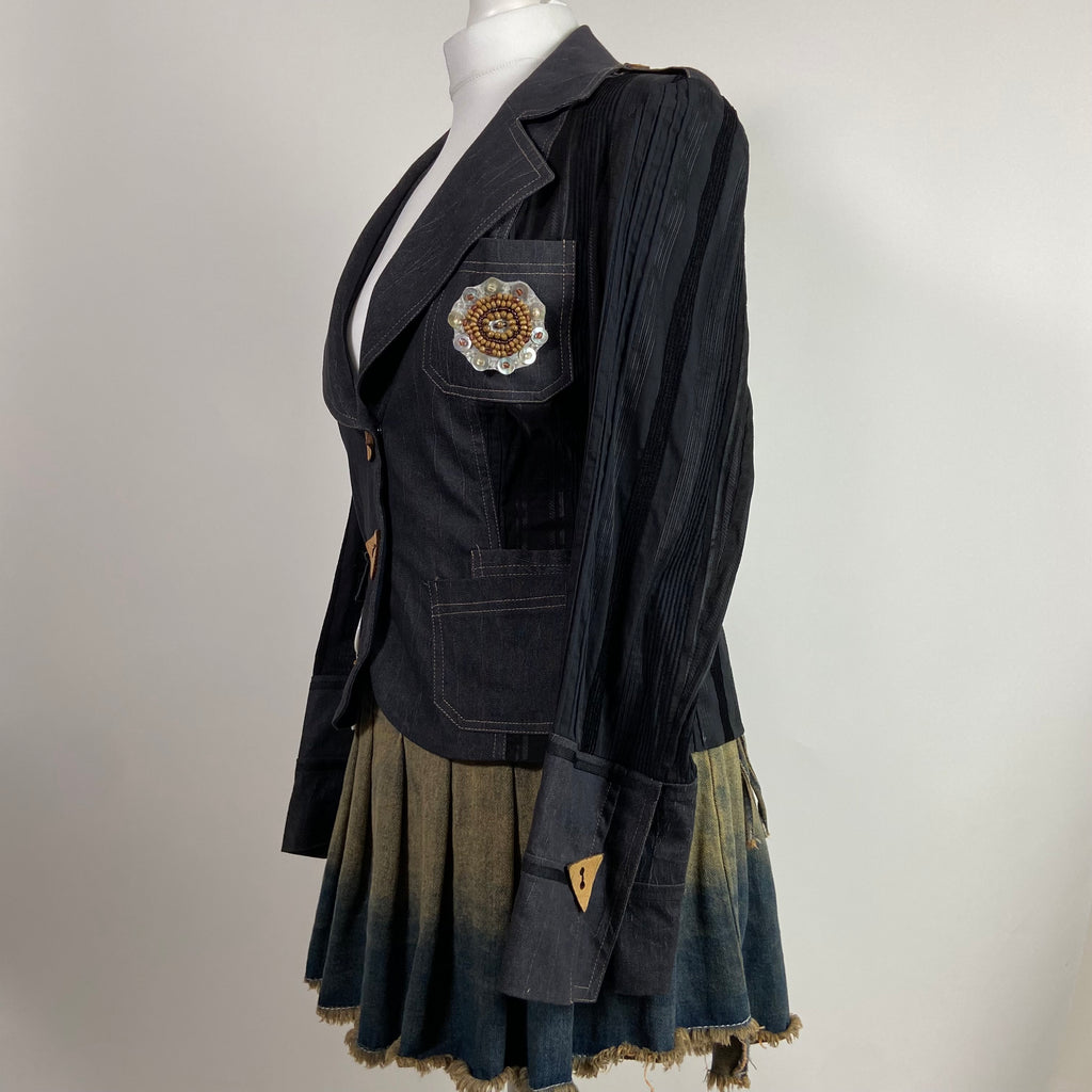 00s Embellished Blazer Jacket - Size M/L - Funky Cat