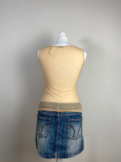 00s Embellished Beaded Top - Size S/M
