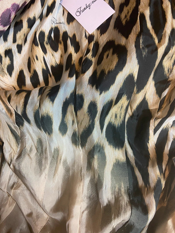 Roberto Cavalli Pinstripe Blazer Jacket - Size S/M