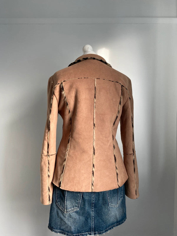 Vintage 00s Afghan Jacket - Size L - Funky Cat