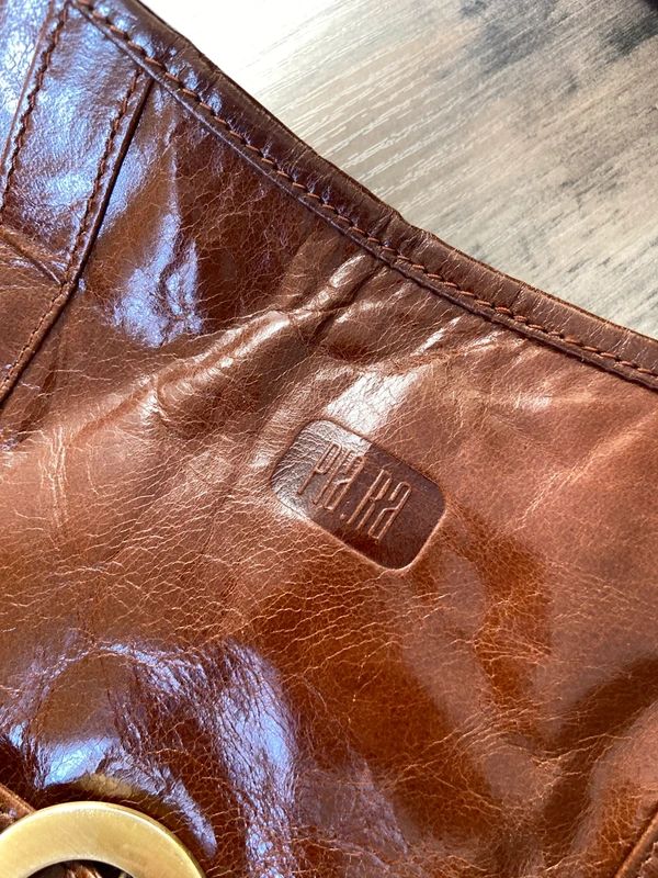 Vintage Leather Studded Eyelet Bag - Funky Cat