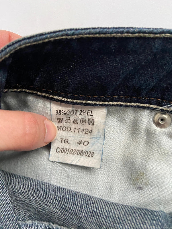 Vintage 00s Low Rise Mini Skirt - Waist 29" - Funky Cat