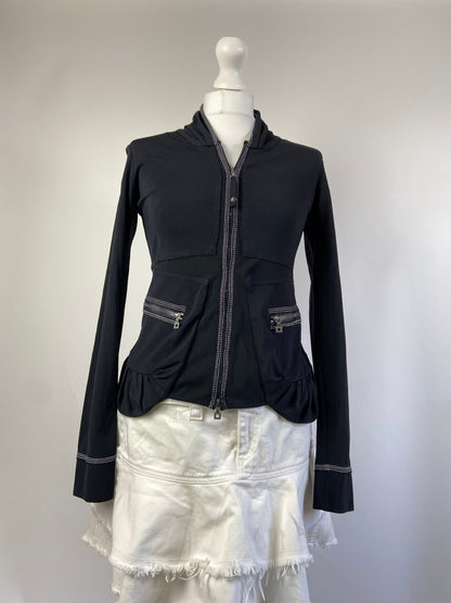 Marithé + François Girbaud Zip Up Top - Size S/M