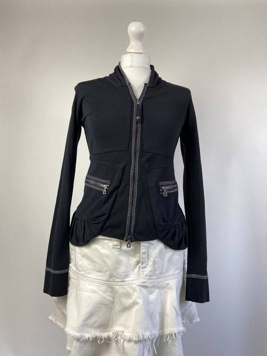 Marithé + François Girbaud Zip Up Top - Size S/M