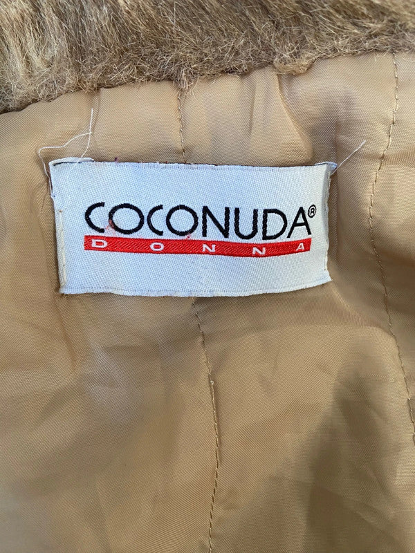 Vintage 00s Faux Fur Trim Jacket - Size L - Funky Cat