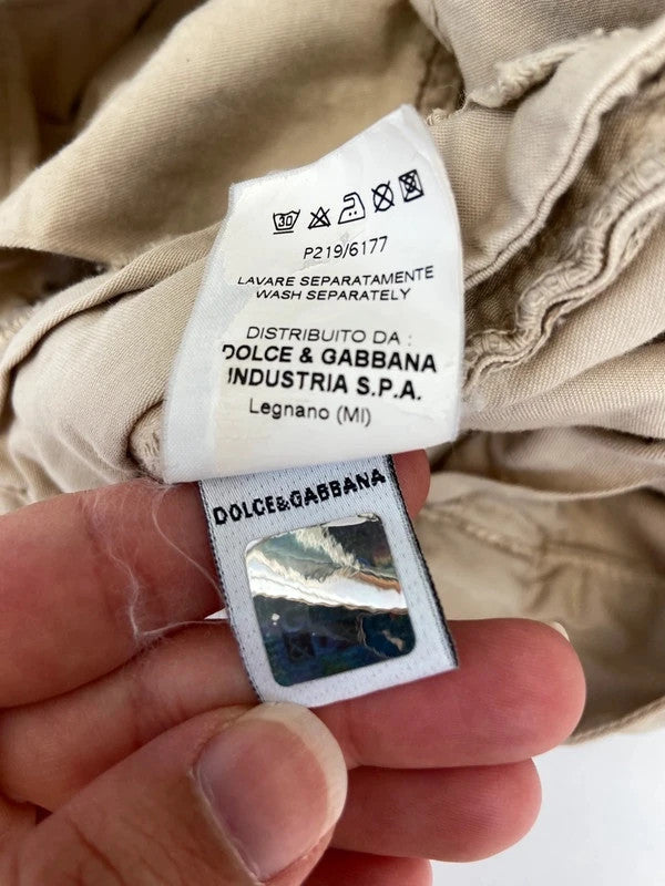 D&G Mini Shorts - Size XS - Funky Cat