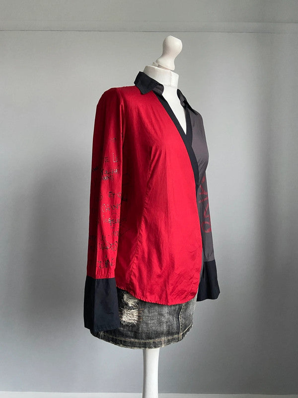 Cop Copine Wrap Shirt - Size S