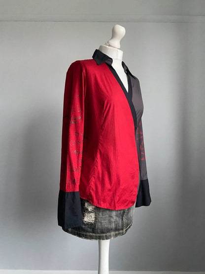 Cop Copine Wrap Shirt - Size S