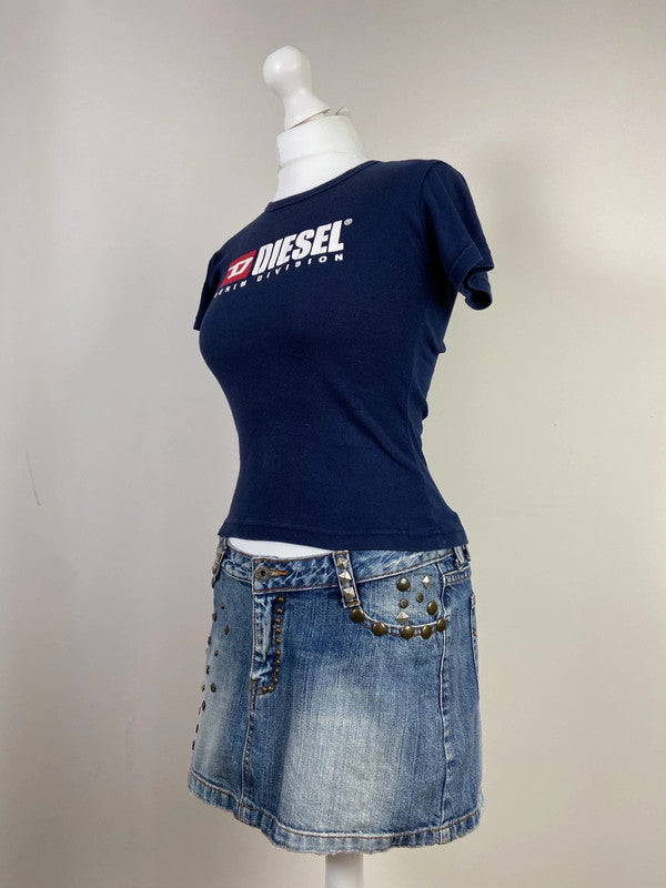Diesel Vintage Baby Tee - Size S