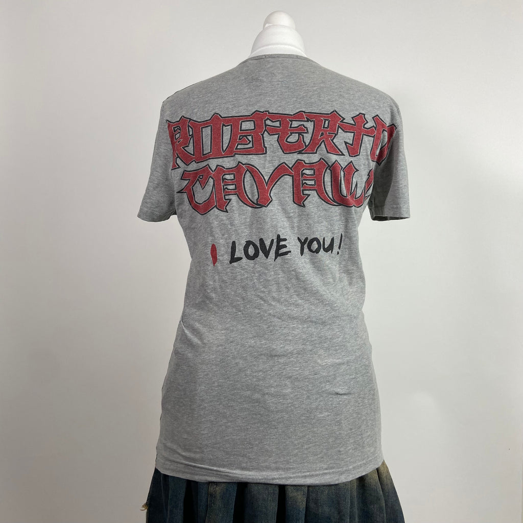 Roberto Cavalli Kamasutra Graphic Print T-Shirt - Size S - Funky Cat
