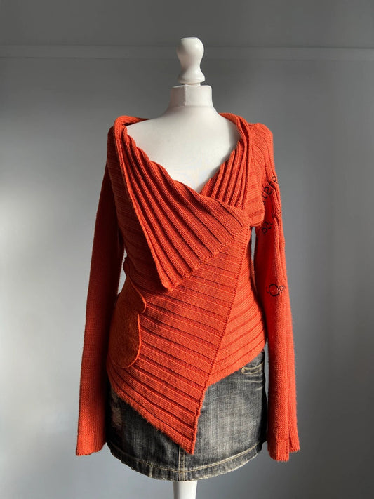 Cop Copine Wrap Jumper - Size S/M