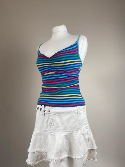 90s Striped Cami Top - Size S
