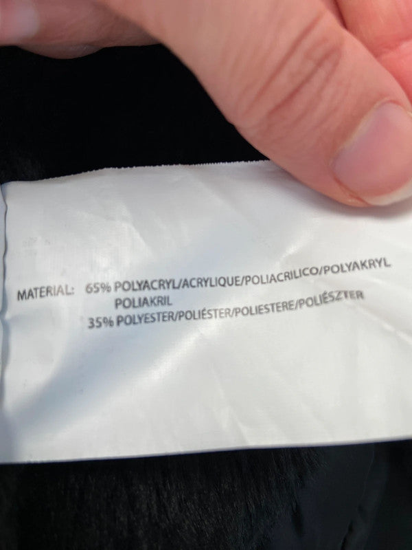 Vintage 00s Faux Fur Afghan Jacket - Size M - Funky Cat