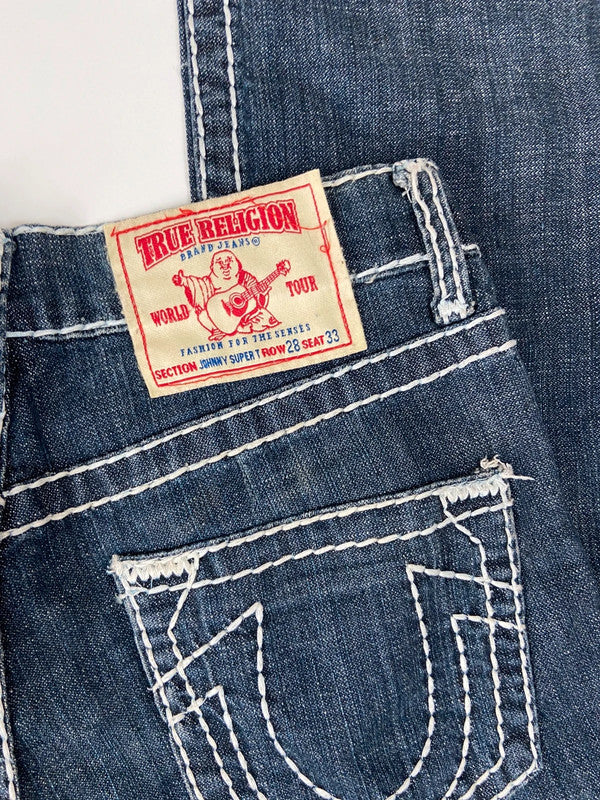 True Religion Low Rise Jeans - Size S - Funky Cat