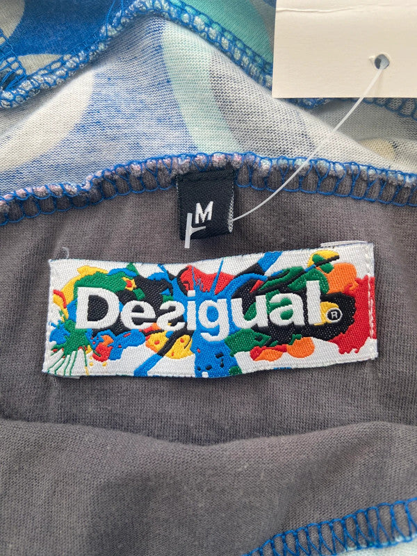 Desigual Funky Print Dress - Size S/M - Funky Cat