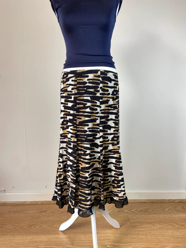 00s Animal Print Skirt - Size M - Funky Cat