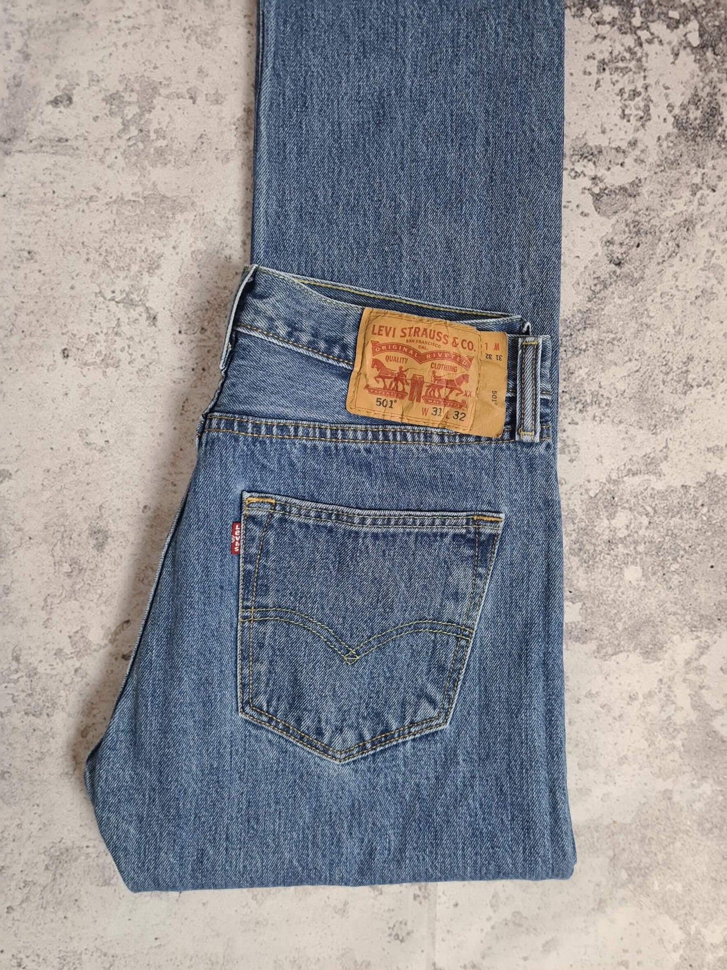 Vintage Levi's 501 jeans W30 - Funky Cat