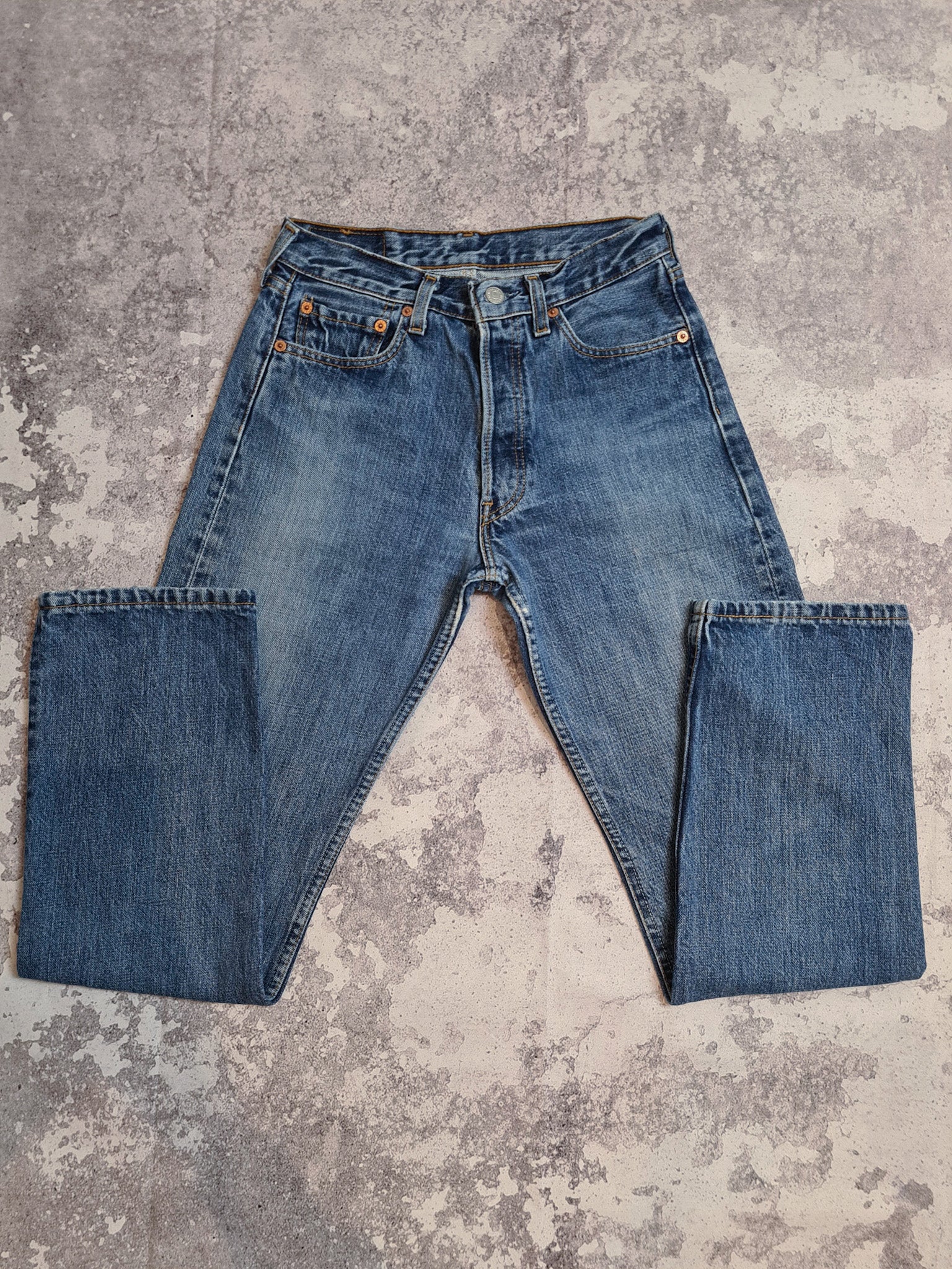 Vintage Y2K Levi's 501 Jeans W27 – Funky Cat