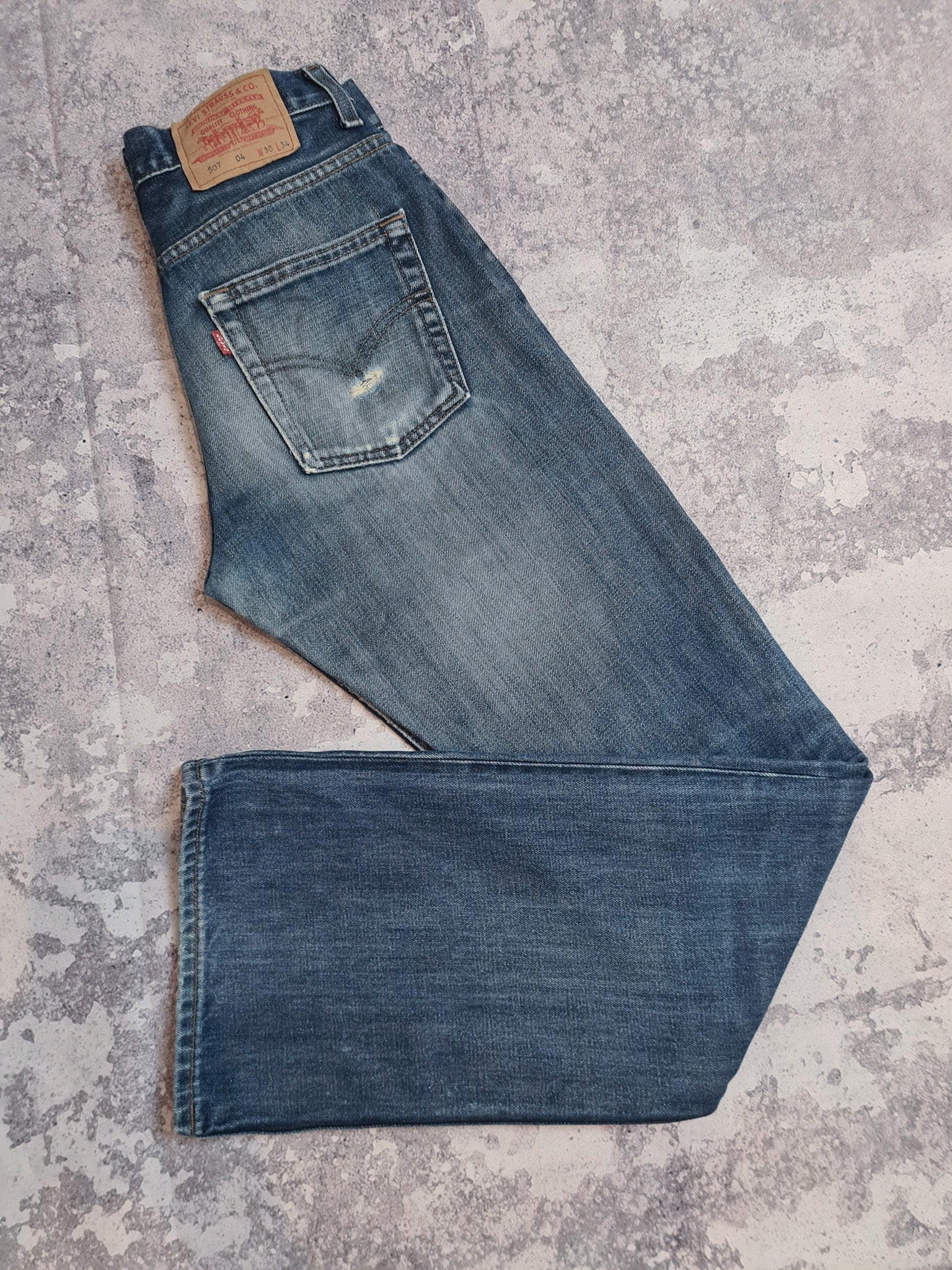 Levi 507 store bootcut jeans