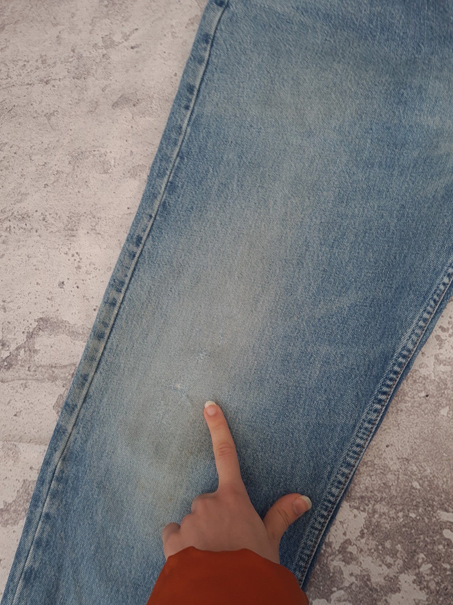 Vintage 1990's Levi's 615 Orange Tab Jeans W34 - Funky Cat